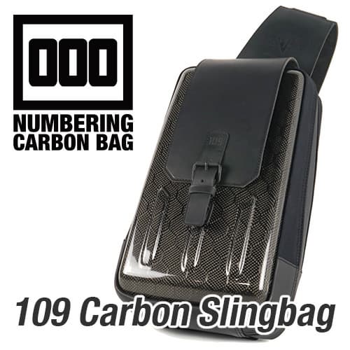 _109 Carbon Slingbag_ Black Hexa carbon hardshell limited